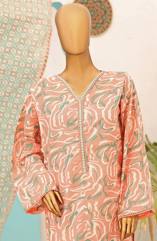 Bin Saeed Printed Lawn Collection 2024 Vol 14 - Design 09