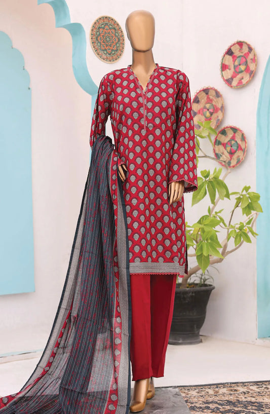 Bin Saeed Printed Lawn Collection 2024 Vol 11 - Design 09