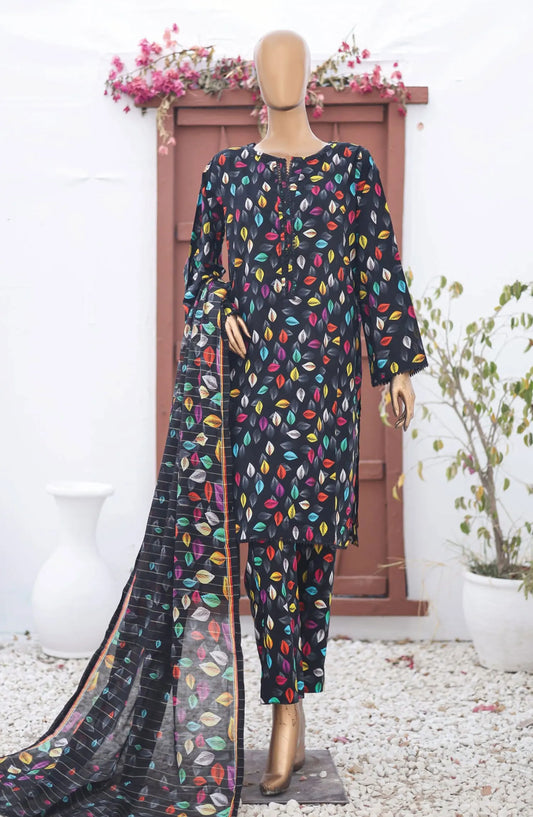 Bin Saeed Printed Lawn Collection 2024 Vol 15 - Design 09