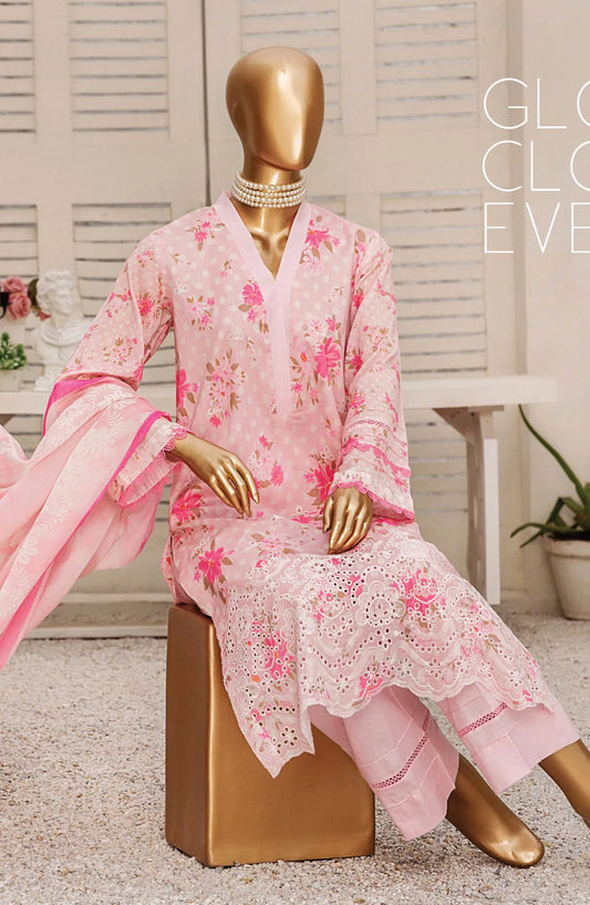 Tarzz Lawn Printed  Embroidered Collection Vol 02 - Design 09