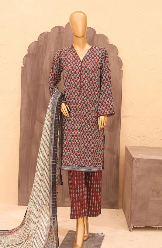 Bin Saeed Printed Lawn Collection 2024 Vol 12 - Design 09