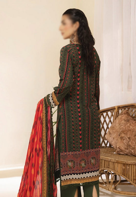 Design 09 ALZOHAIB COLORS DIGITAL PRINTED LAWN WITH DORIYA DUPPATTA COLLECTION