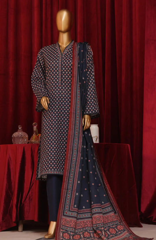 Bin Saeed  Exclusive RTW Khaddar Collection Vol 07 - Design 09