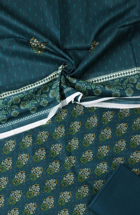 Mothers Collection unstitch suit with demask Dupatta - Design 10