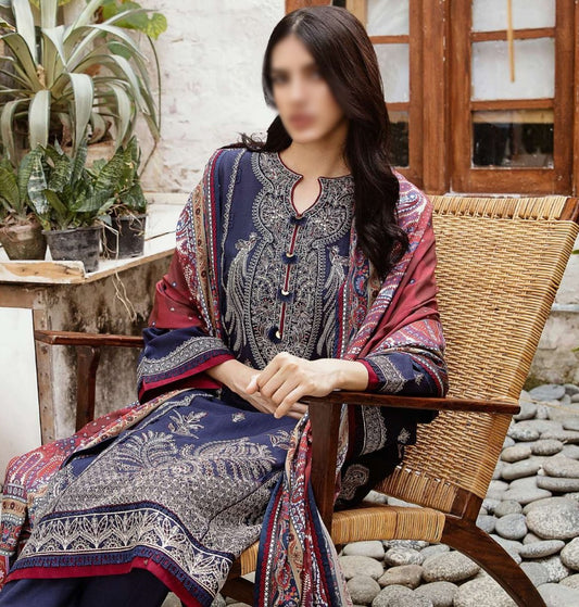 Jazmin IRIS Embroidered Fall Winter Collection 2023 - Design 10