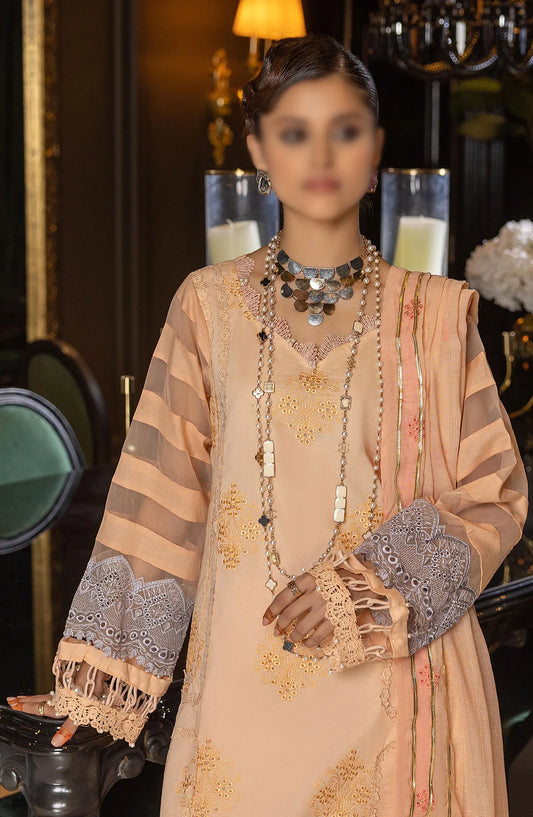 Charlotte Embroidered Chikankari Lawn Collection 2024 - Design 10