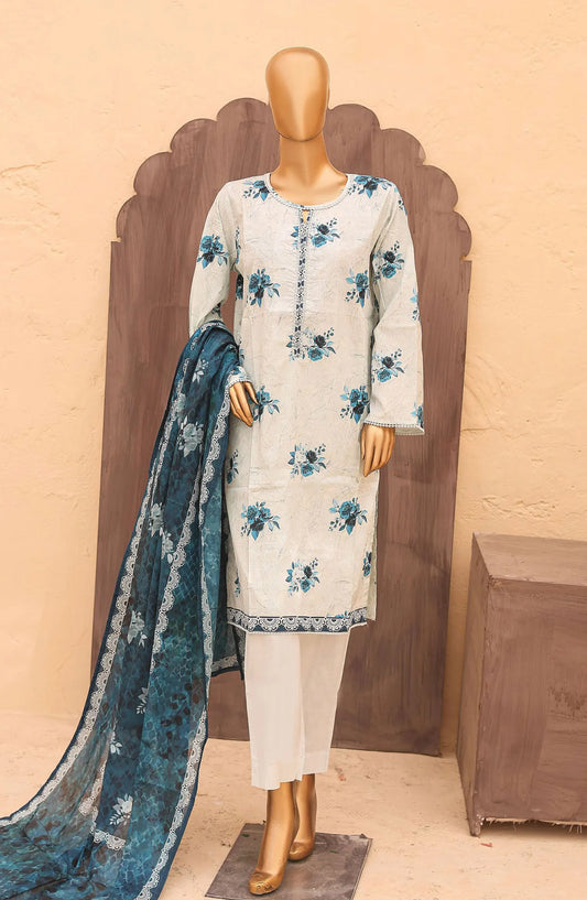 Bin Saeed Printed Lawn Collection 2024 Vol 12 - Design 10