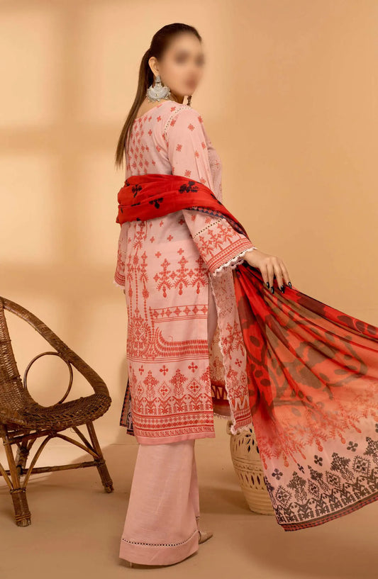 Jasmine Digital Print and Emb Lawn Collection Vol 01 - Design 10