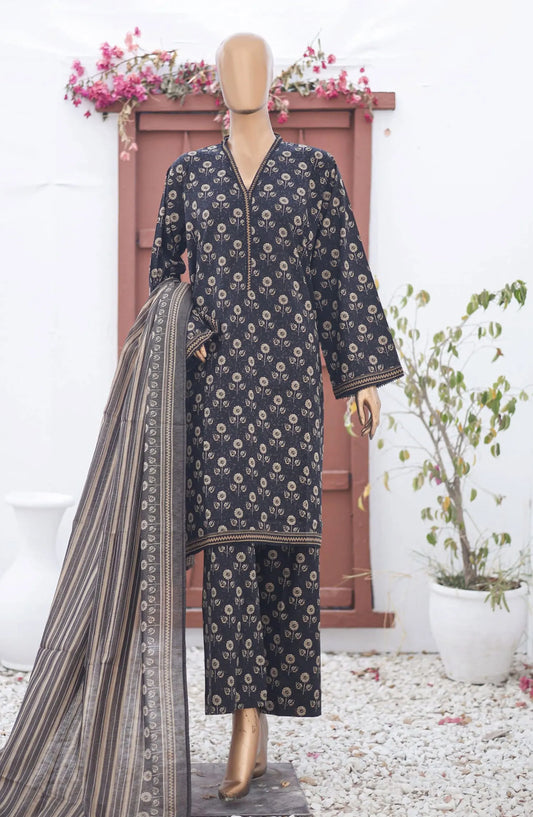 Bin Saeed Printed Lawn Collection 2024 Vol 15 - Design 10