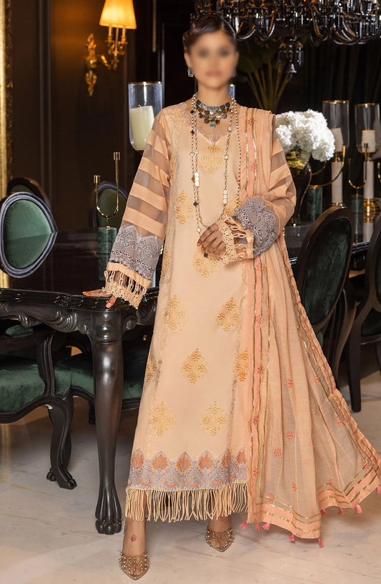 Charlotte Embroidered Chikankari Lawn Collection 2024 - Design 10
