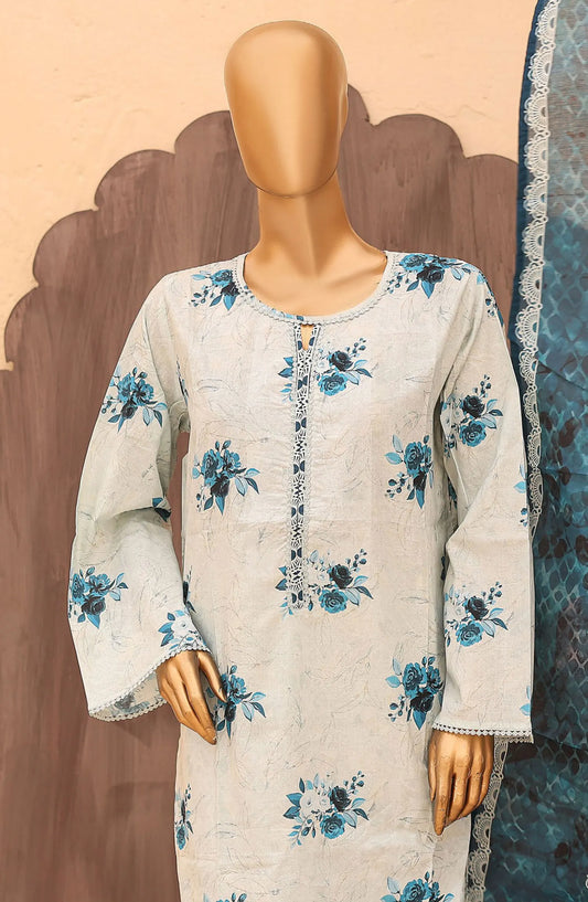 Bin Saeed Printed Lawn Collection 2024 Vol 12 - Design 10
