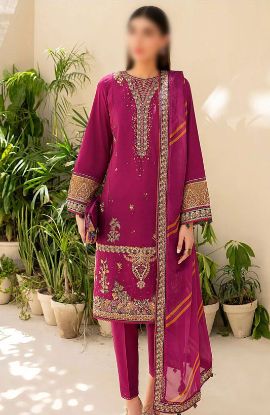 Jazmin Iris Eid Lawn SS Collection 2024 - Design 10