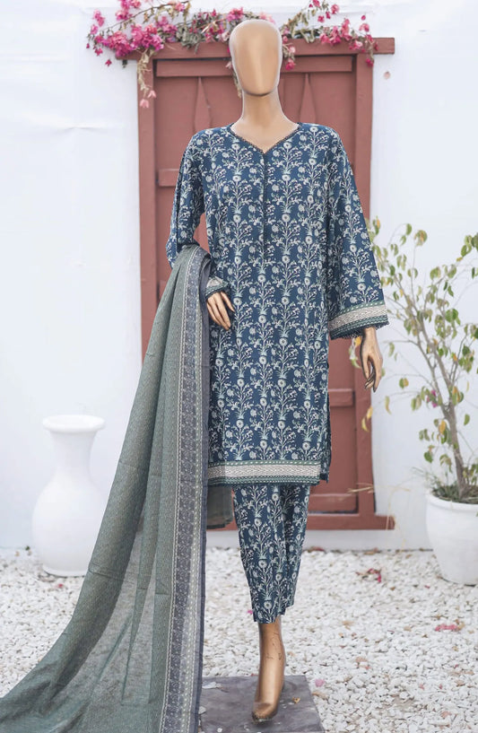 Bin Saeed Printed Lawn Collection 2024 Vol 15 - Design 11