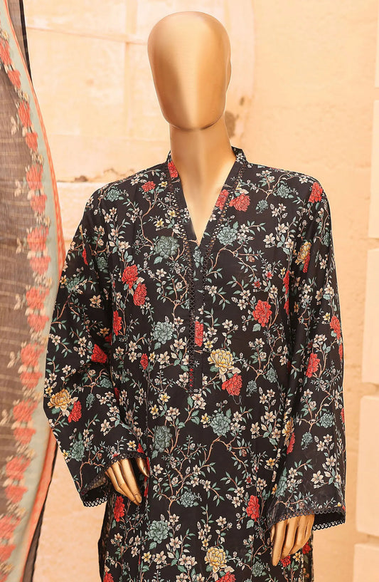 Bin Saeed Printed Lawn Collection 2024 Vol 12 - Design 11