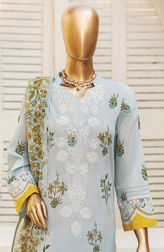 Tarzz Lawn Printed  Embroidered Collection Vol 02 - Design 12