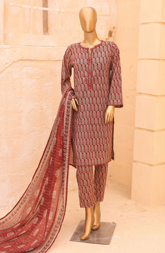 Bin Saeed Printed Lawn Collection 2024 Vol 12 - Design 12