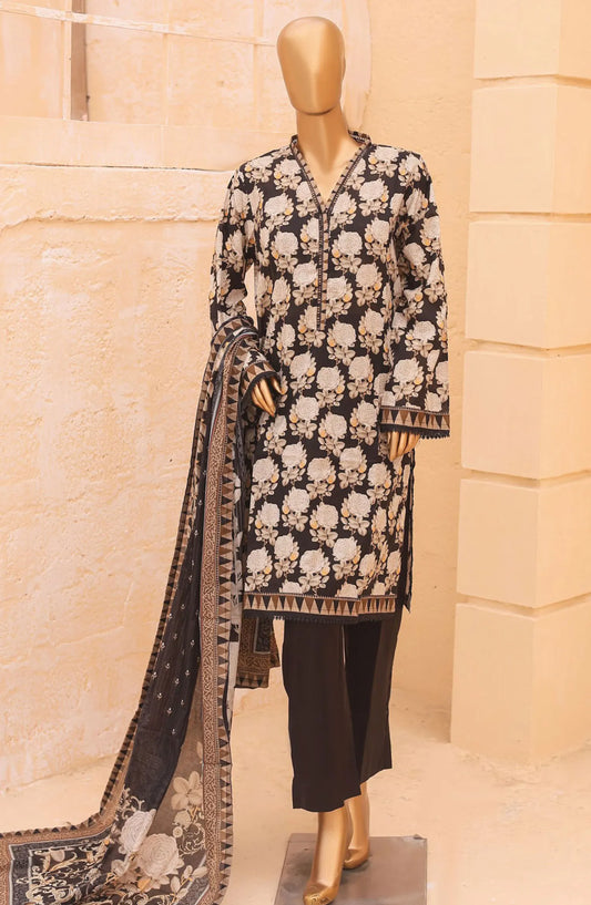 Bin Saeed Printed Lawn Collection 2024 Vol 11 - Design 12