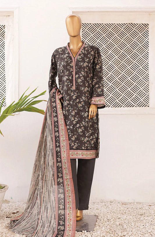 Bin Saeed Printed Lawn Collection 2024 - Design 12