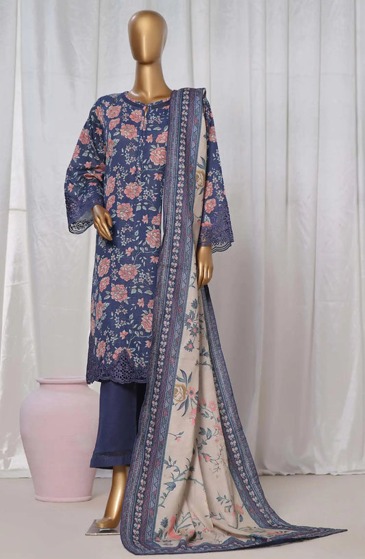 Sadabahar Khaddar RTW Embroidered  Collection 2024 - Design 12