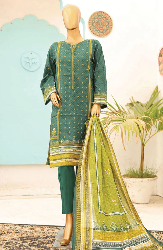 Bin Saeed Printed Lawn Collection 2024 Vol 14 - Design 13