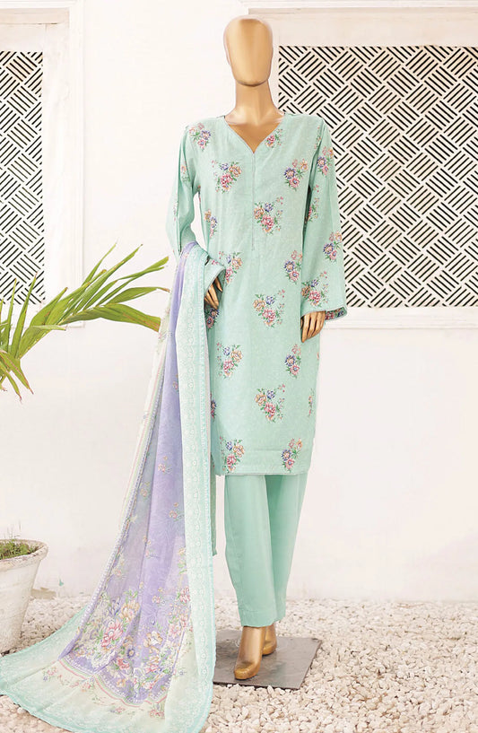 Bin Saeed Printed Lawn Collection 2024 - Design 13
