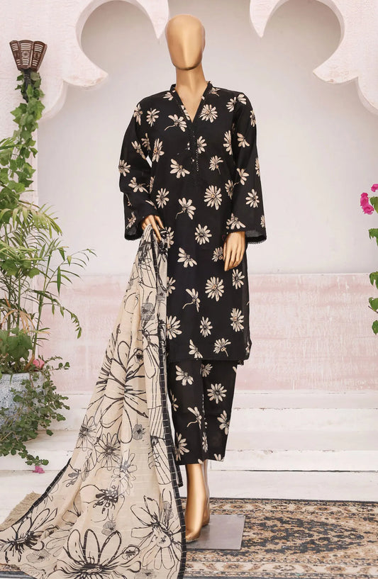 Bin Saeed Printed Lawn Collection 2024 Vol 12 - Design 14