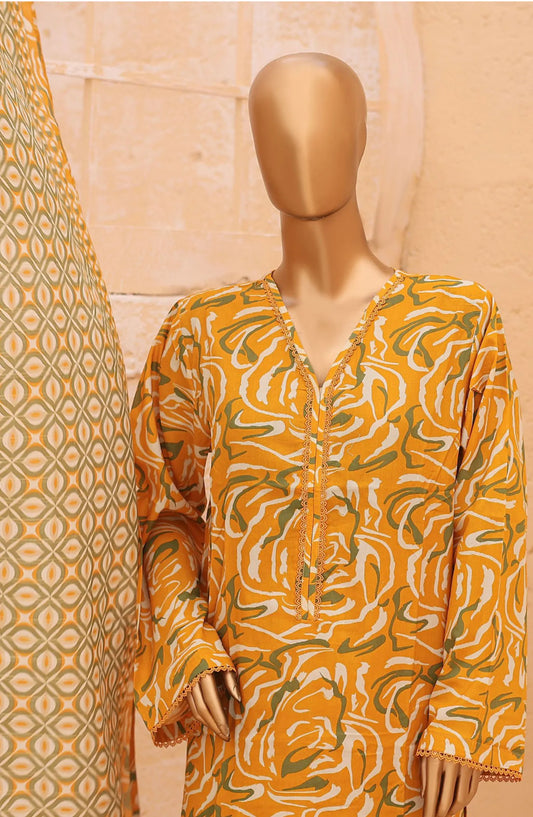 Bin Saeed Printed Lawn Collection 2024 Vol 11 - Design 14