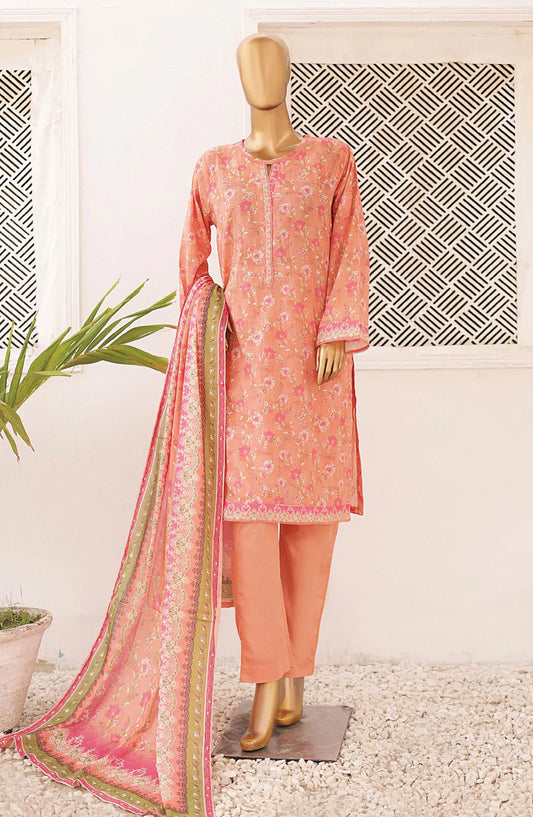 Bin Saeed Printed Lawn Collection 2024 - Design 14