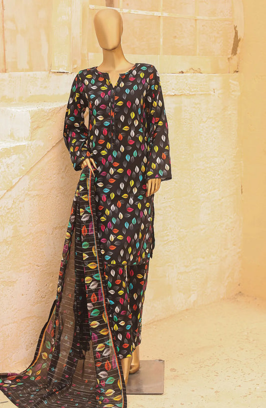 Bin Saeed Printed Lawn Collection 2024 Vol 12 - Design 15