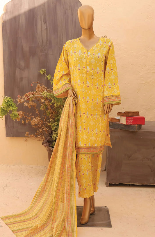 Bin Saeed Printed Lawn Collection 2024 Vol 15 - Design 15