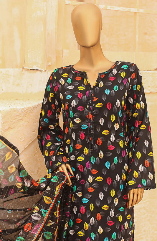 Bin Saeed Printed Lawn Collection 2024 Vol 12 - Design 15