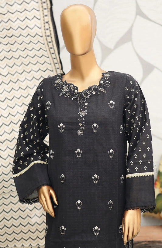 Bin Saeed Khaddar Winter Embroidered Collection - Design 15