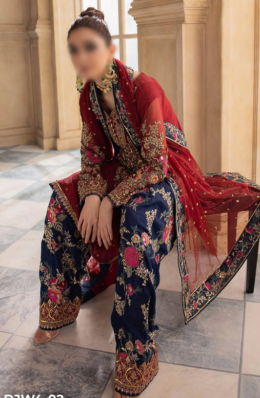 Dastan E Jashan Premium Chiffon Vol 01 by Charizma - DJW4-02