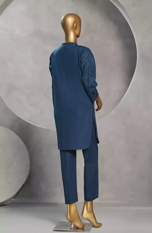 Amna Khadija Damask Khaddar RTW Collection-DKRTW - 02B