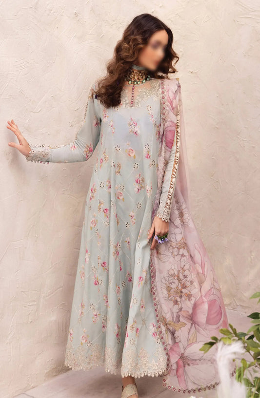 Iznik Dahlia Luxury Lawn Collection 2024 - DL-10 MIRAGE