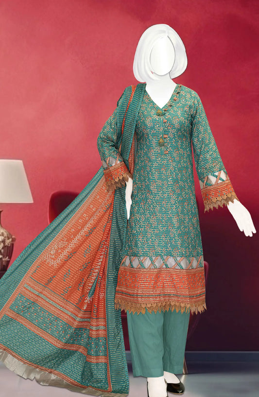 Jhurmat Digital Printed Lawn Collection 2024 - DL 094