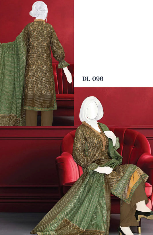 Jhurmat Digital Printed Lawn Collection 2024 - DL 096