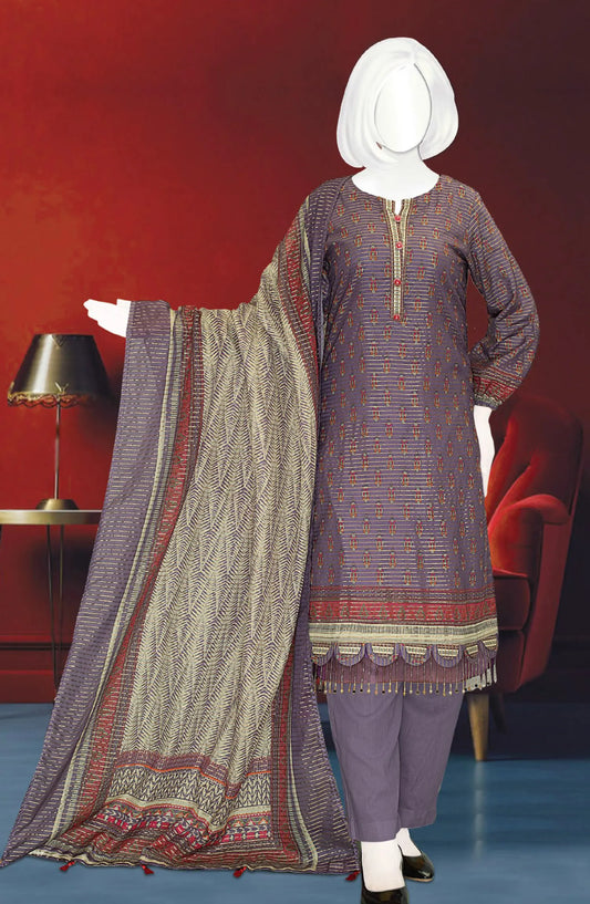 Jhurmat Digital Printed Lawn Collection 2024 - DL 097