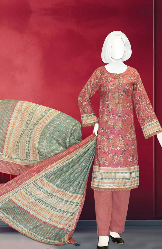 Jhurmat Digital Printed Lawn Collection 2024 - DL 099