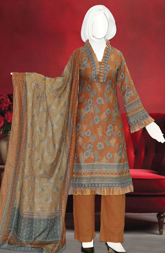 Jhurmat Digital Printed Lawn Collection 2024 - DL 100