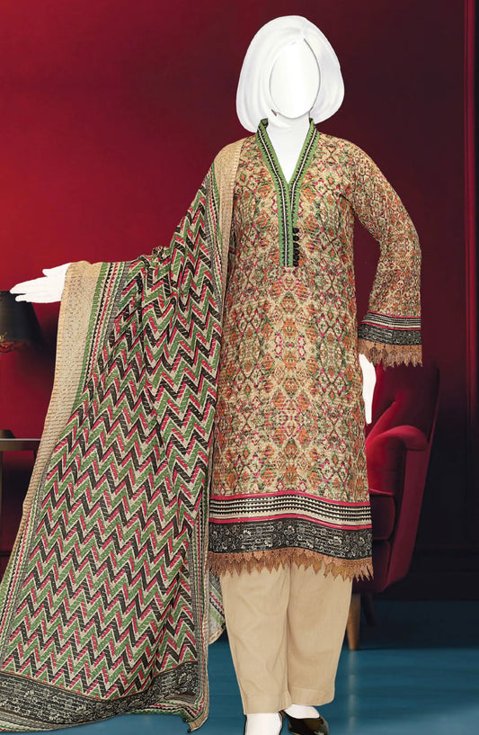 Jhurmat Digital Printed Lawn Collection 2024 - DL 103