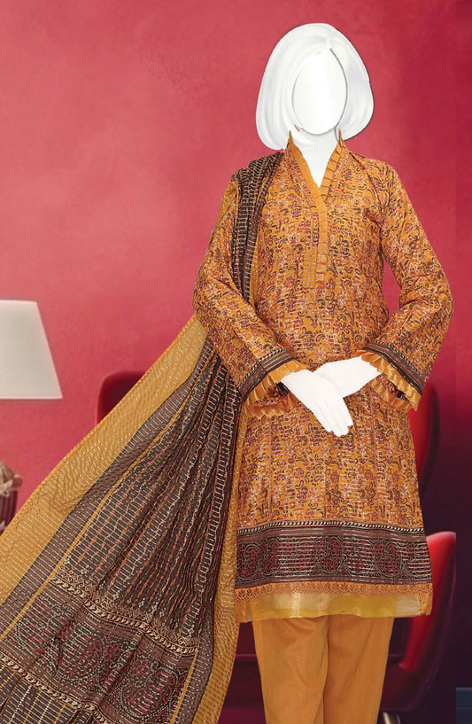 Jhurmat Digital Printed Lawn Collection 2024 - DL 104