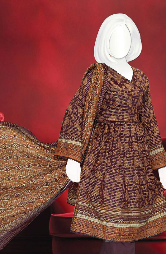 Jhurmat Digital Printed Lawn Collection 2024 - DL 105