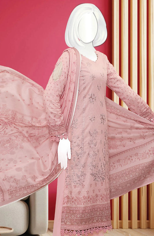 Noor Digital Printed and Embroidered Lawn Collection 2024 - DL 122