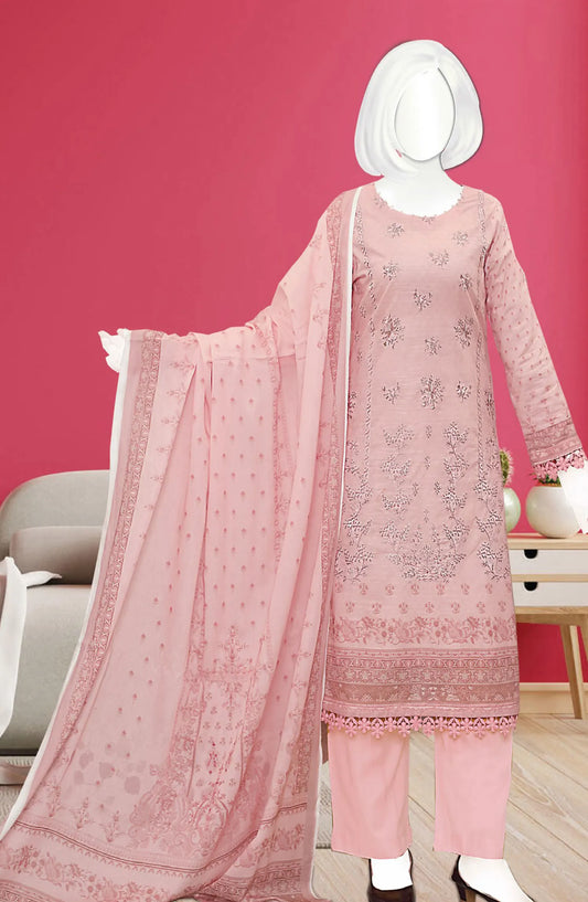 Noor Digital Printed and Embroidered Lawn Collection 2024 - DL 122