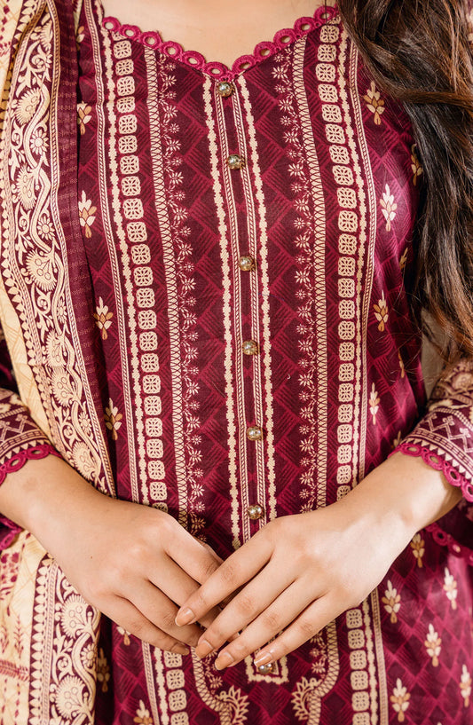 Designer Lawn 3 Pcs Printed Collection Vol 05 2024 - DL 78