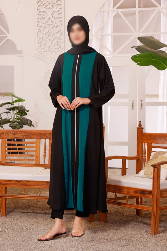 Nayab Abaya Collection Vol 9 by Amna khadija Dreamy Green