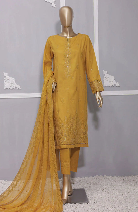 HZ Dastan Slub Lawn Embroidered Collection - DSE S 01