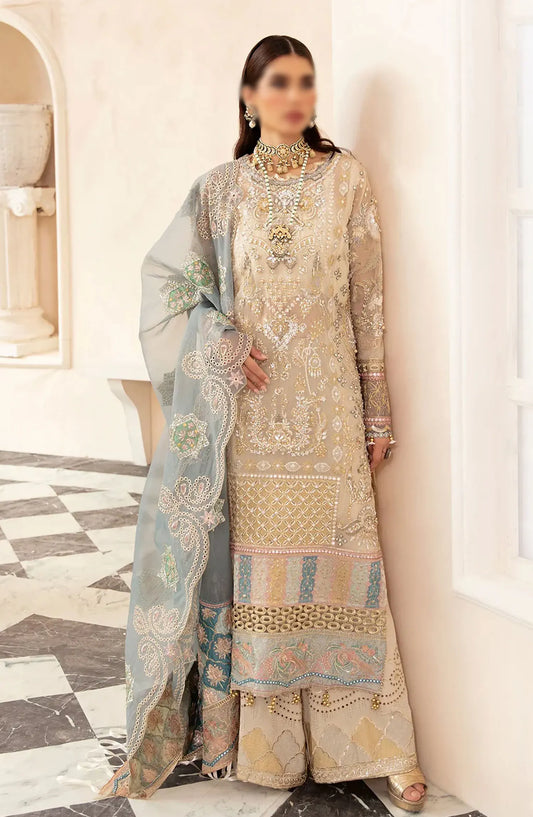 Elaf Premium Luxury Embroidered Collection 2024 - ECH-02 HAYAT
