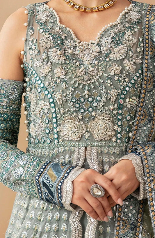 Elaf Premium Luxury Embroidered Collection 2024 - ECH-09 NYRA